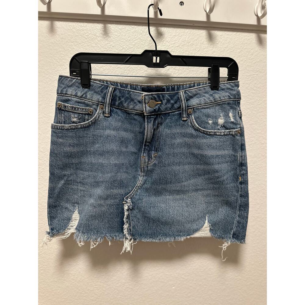Lucky Brand Denim Mini Skirt, Size 4/27
